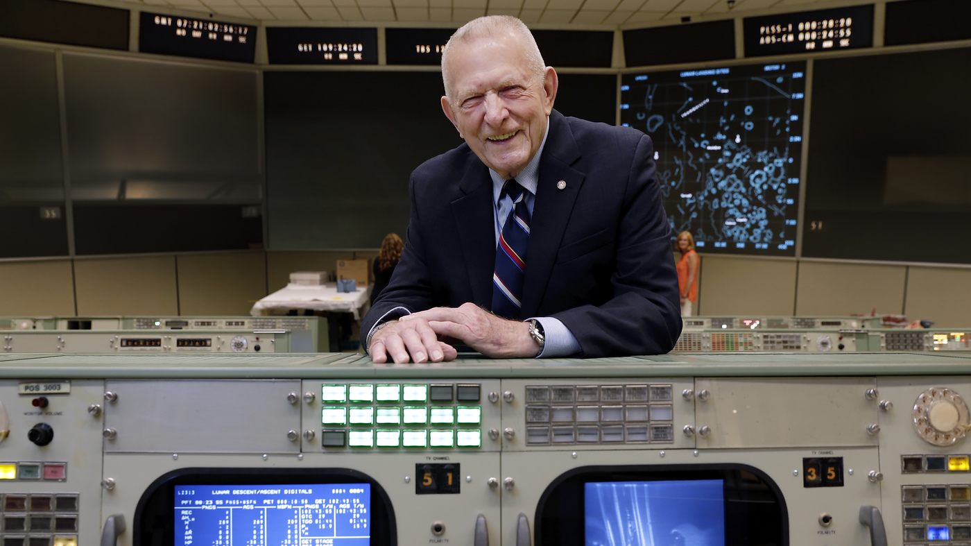 Former NASA Flight Director Gene Kranz Restores Mission Control In Houston