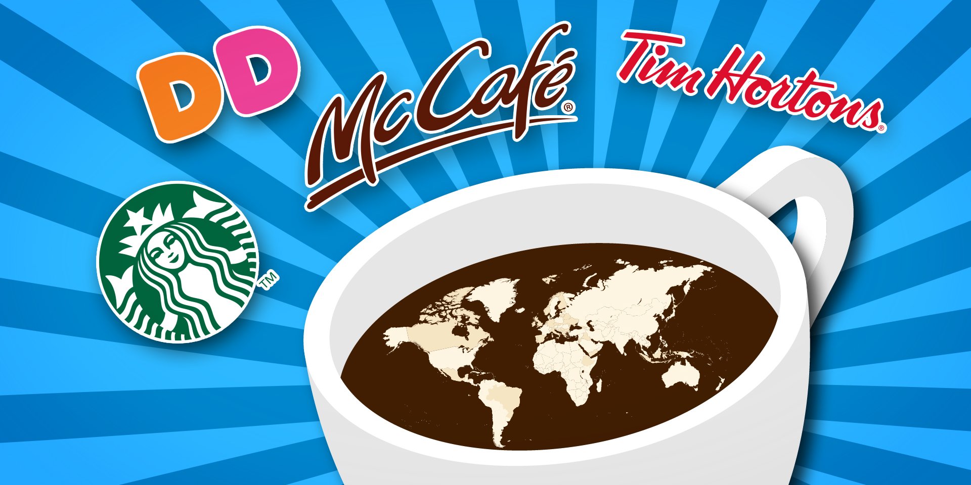 This animated map shows where your favorite coffee comes from