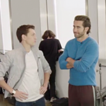 Watch Tom Holland and Jake Gyllenhaal compliment each other over and over during EW’s digital cover shoot