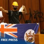 Hong Kong protesters occupy legislative chamber after smashing windows, vandalising corridors | Hong Kong Free Press HKFP