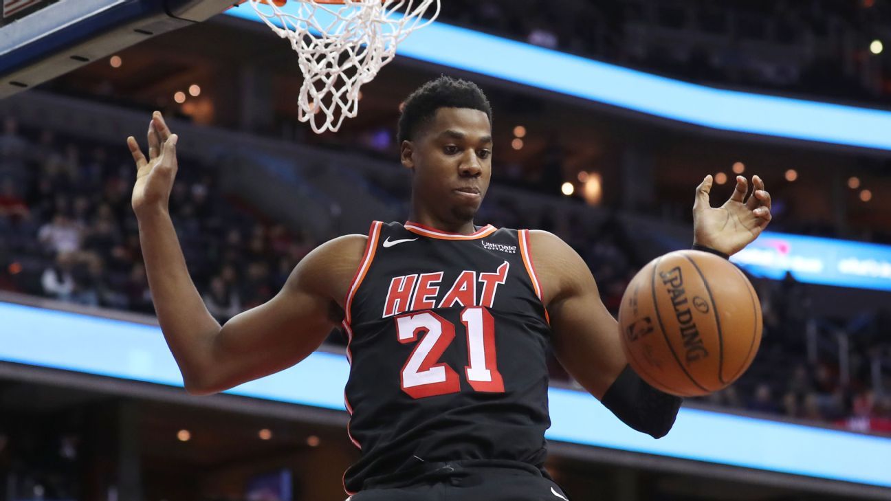 Sources: Blazers to acquire Whiteside from Heat
