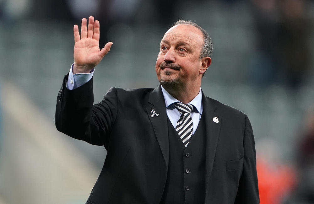 Benitez eager to get going after taking job two days after leaving Newcastle