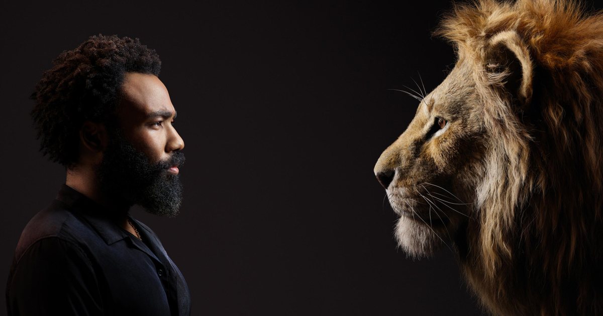 The Lion King stars come face to face with their characters in new images