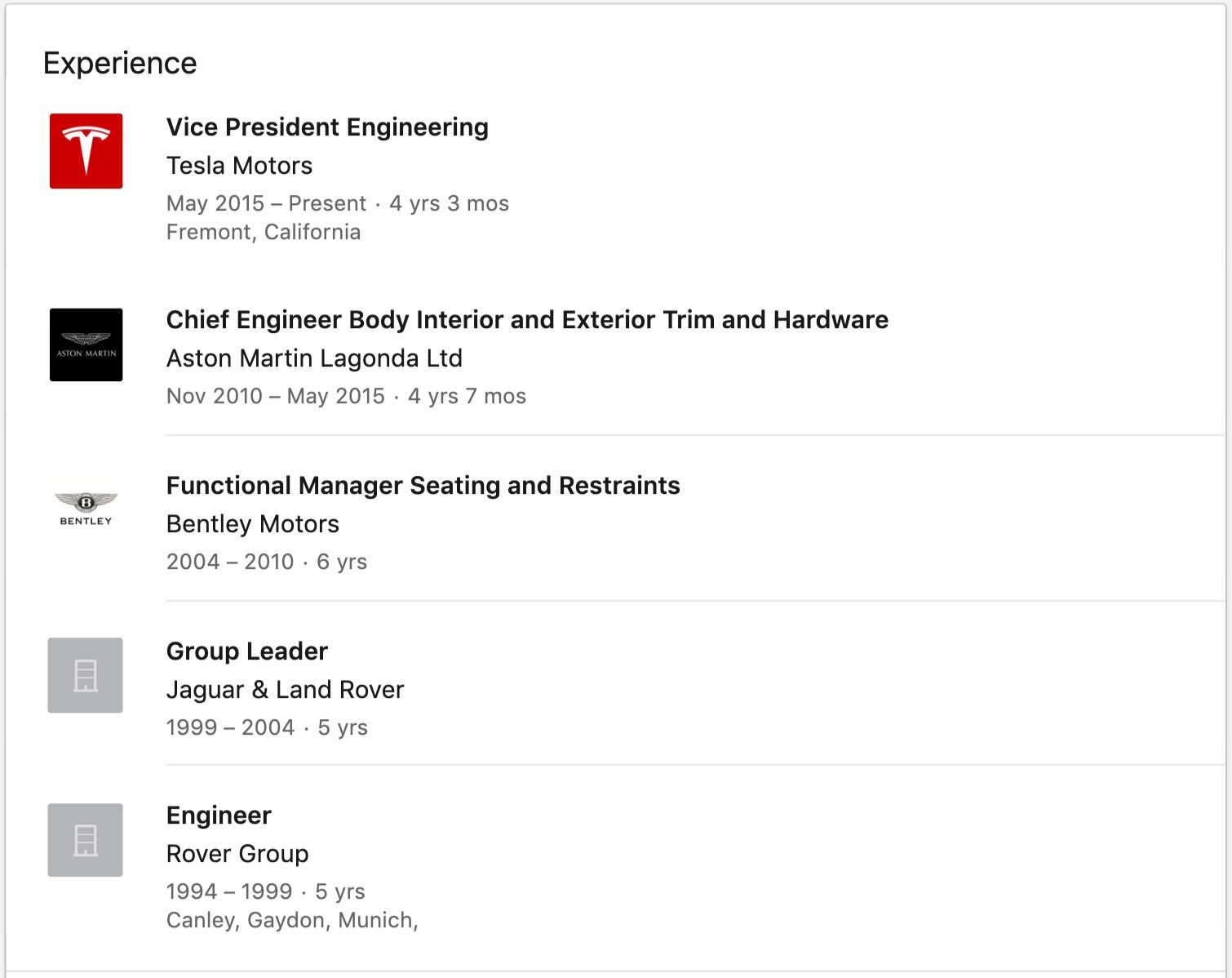 Tesla loses three vice presidents in a week – Electrek