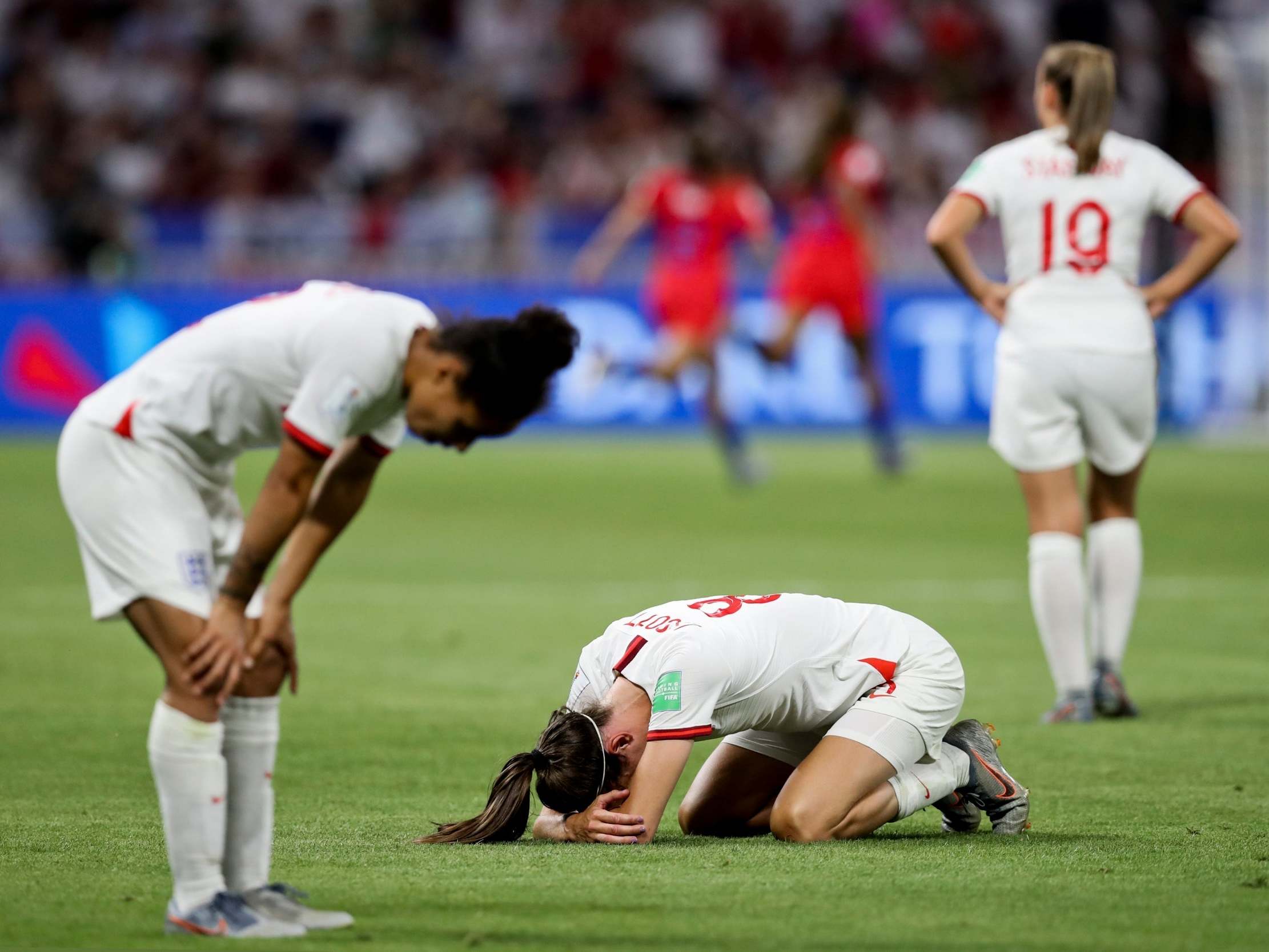 USA vs England result: Lionesses knocked out of Women’s World Cup after late penalty heartbreak