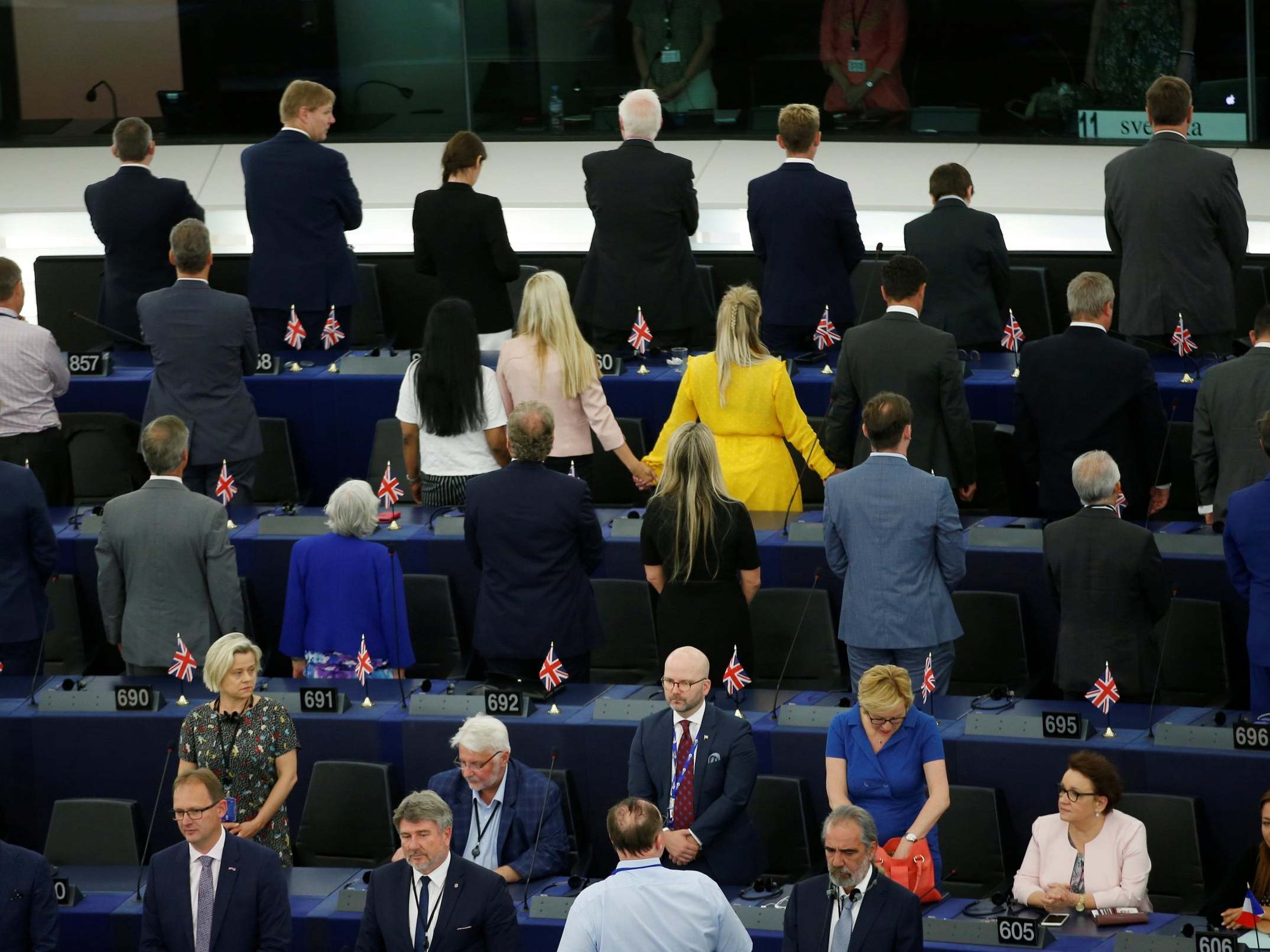 There’s a principled way to protest – and then there’s the Brexit Party candidates in Strasbourg