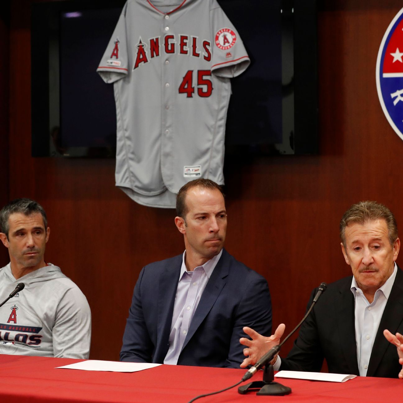 Emotional Angels win a day after Skaggs’ death