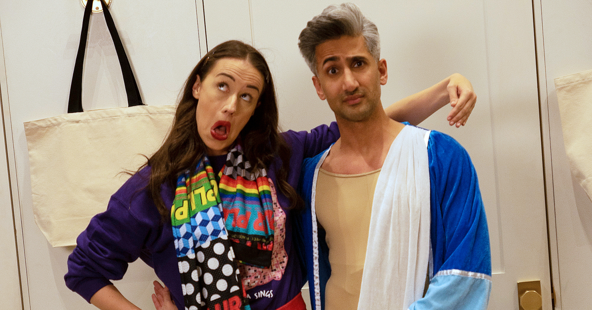 Queer Eye‘s Tan France struggles to make over Miranda Sings: ‘I think she’s insane’