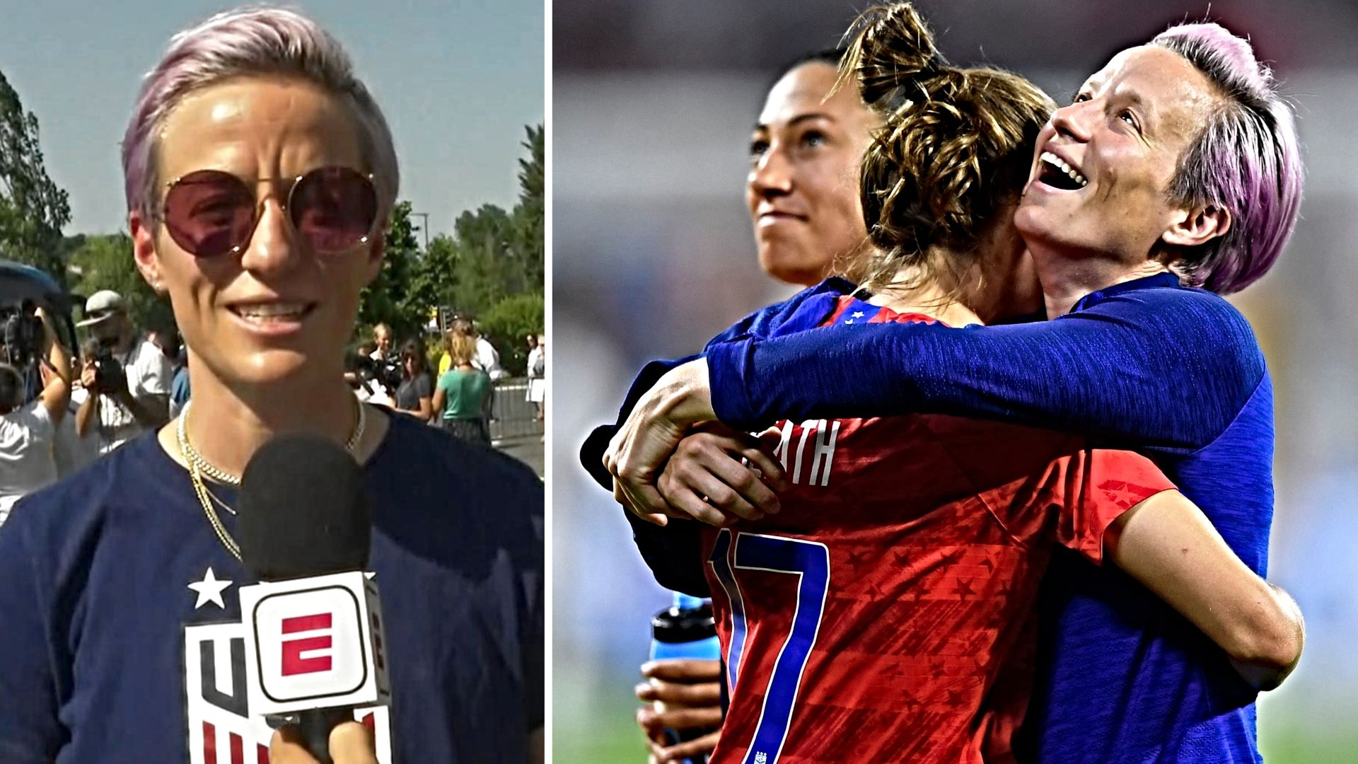 Rapinoe: ‘I think I’m extremely American’