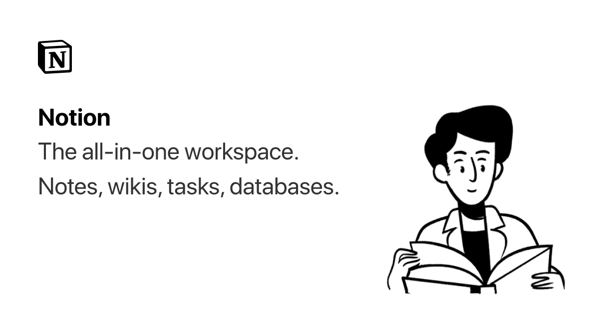 Notion – The all-in-one workspace for your notes, tasks, wikis, and databases.