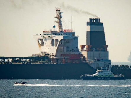 Iran summons UK ambassador over ‘illegal seizure’ of oil tanker on way to Syria