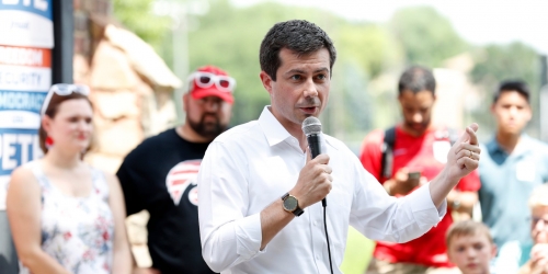 Pete Buttigieg rebuked a man in Iowa who said ‘tell the black people of South Bend to stop committing crime and doing drugs’