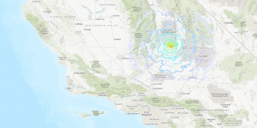 Incredible videos show California’s biggest earthquake in 20 years rippling across North America