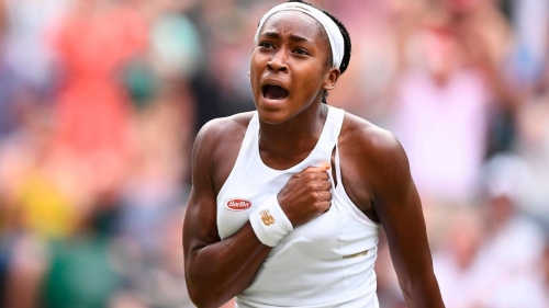 Gauff rallies, outlasts Hercog to reach 4th round