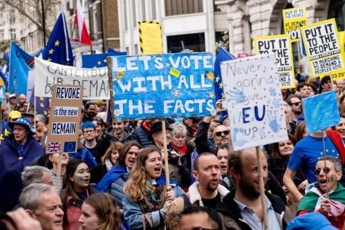 Public would prefer to cancel Brexit or hold second referendum than Halloween no-deal, poll shows
