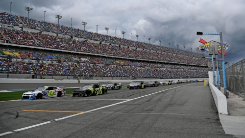 Haley takes rain-shortened Daytona for 1st win