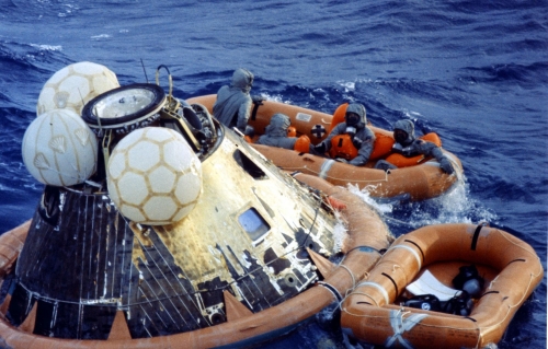 Apollo 11 moon landing could have infected the Earth with lunar germs, say astronauts