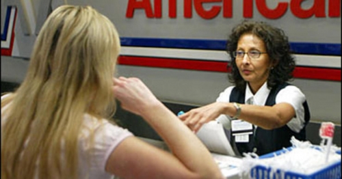 American Airlines ticket agents, weary from standing, beg for stools – CBS News