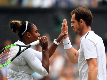 Wimbledon 2019: Andy Murray and Serena Williams light up Centre Court to advance to third round of mixed doubles at SW19