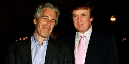 Trump hosted an exclusive party with Jeffrey Epstein at his Mar-a-Lago estate, a new report claims. It was just the 2 of them and ’28 girls’