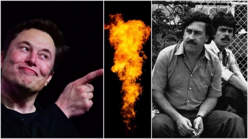 Elon Musk Fires Back At Pablo Escobar Family In Flamethrower War