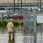 A tropical storm in the Gulf of Mexico could hit Louisiana as the year’s first hurricane. It will put New Orleans’ river levees to the test.