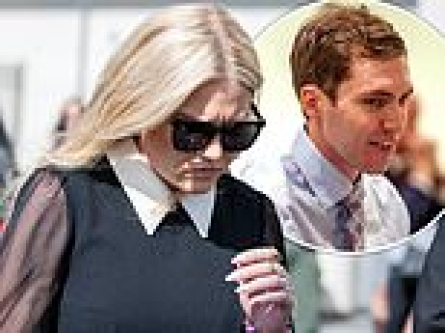 Harrowing footage that made tearful Erika flee Charlie Kirk’s assassination trial… as Don Jr and Bettina Trump offer support