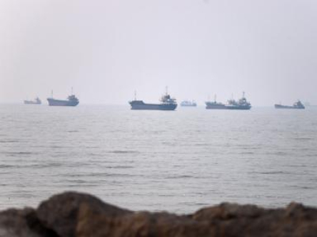 Tanker set ablaze after being struck by projectile in the Strait of Hormuz as Iran mourns Khamenei