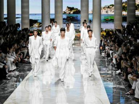 Dolce & Gabbana imagines a Mediterranean escape in menswear built for the heat