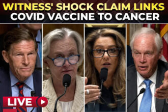‘Spike proteins in tumour?’: Chilling claim on ‘mRNA COVID vaccines causing Cancer’ at Senate hearing