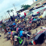 Lagos task force impounds 309 motorcycles