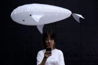 Meet the Floating Robot Companion Designed for Safe, Friendly Human Interaction