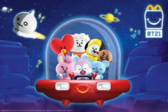 BTS and McDonald’s Collaborate for a Third Time With New Collectible Toys