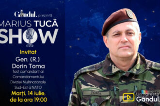 Marius Tucă Show începe marți, 14 iulie, de la ora 18.00, live pe Gândul. Invitat: Florin Piersic Jr.