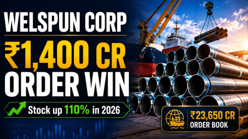 Welspun Corp shares extend 2026 gains to 110% after another ₹1,400 crore order win