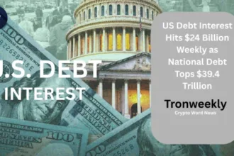 US Debt Interest Hits $24 Billion Weekly as National Debt Tops $39.4 Trillion