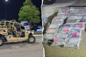 Two suspects arrested after crashing through Camp Pendleton gate with 112 pounds of cocaine and fentanyl
