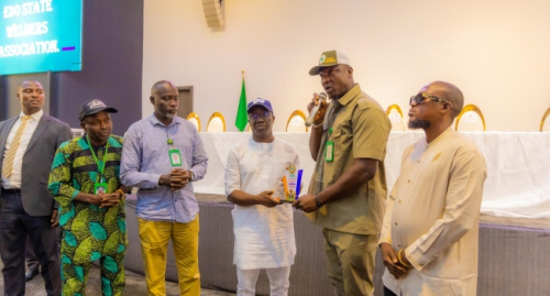 Okpebholo Assures Edo Welders Of Better Power Supply, Business-Friendly Environment 
