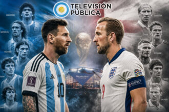 TV Pública EN VIVO — dónde ver partido Argentina vs. Inglaterra por señal abierta y Online