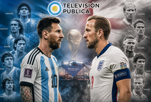 TV Pública EN VIVO — dónde ver partido Argentina vs. Inglaterra por señal abierta y Online