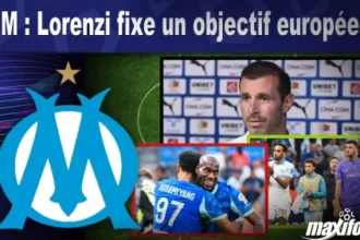 OM : Lorenzi fixe un objectif européen