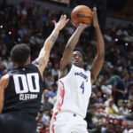 Wizards rookie AJ Dybantsa shut down for rest of NBA Summer League