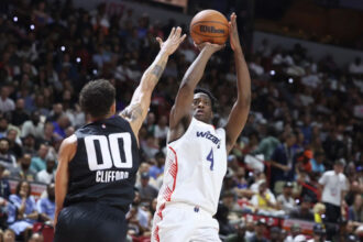 Wizards rookie AJ Dybantsa shut down for rest of NBA Summer League