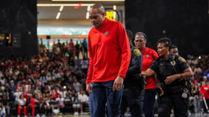 WNBA coach escorted off floor by police officers following intense moment with officials during game