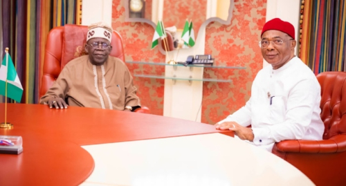 Uzodimma Meets With Tinubu, Discusses National Development