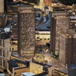 Plan for triple-tower Stratford scheme on former Sphere site