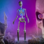 Bigger Scares: Home Depot’s 12-Foot Skeleton Is a Halloween Hit and Now It Can Talk, Too