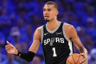 Victor Wembanyama leads Spurs past Thunder to set up 1999 NBA Finals rematch with Knicks