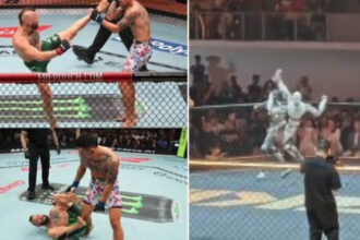 Humanoid Bot Kicking and Missing Like Conor McGregor