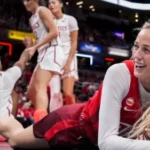 Sophie Cunningham wears tight minidress, sunglasses before Fever vs. Storm